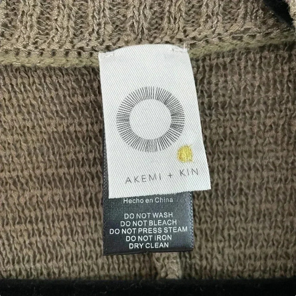 Akemi & Kin Anthropologie Green Oversized Open Cardigan - Picture 3 of 7